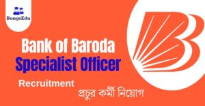Bank of Baroda SO Recruitment