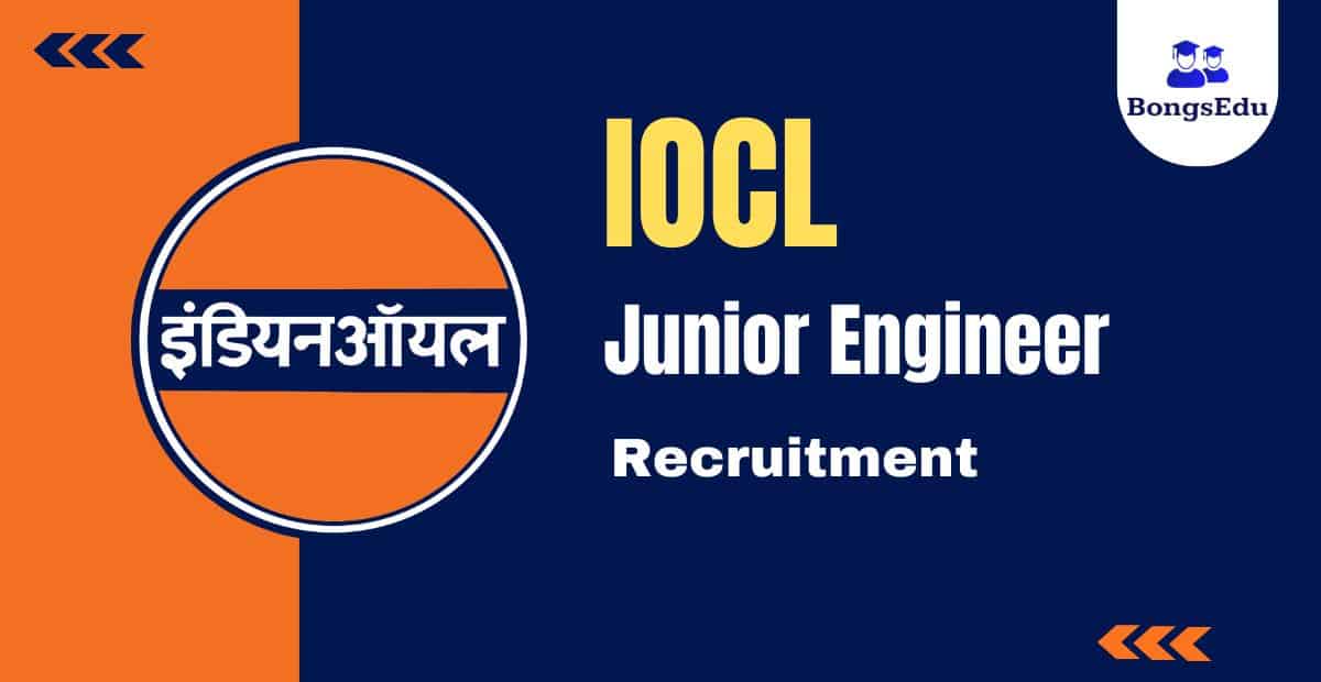 IOCL Junior Engineer Recruitment