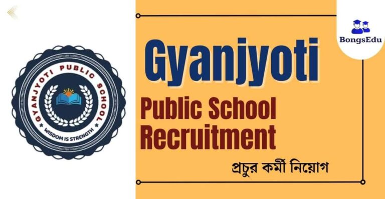 Gyan Jyoti Public School Recruitment 2023